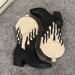 Flame boots